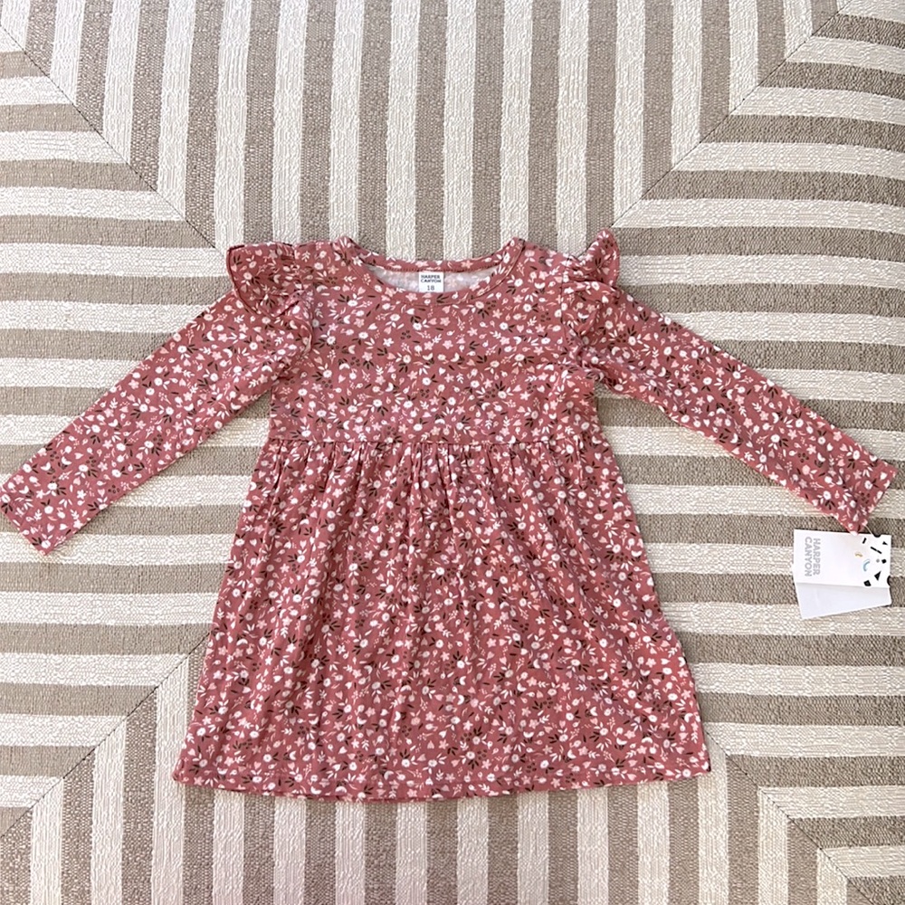 Harper Canyon Floral Long Sleeve Dress